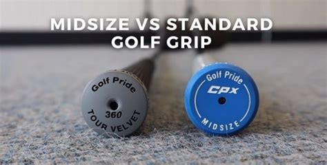 benefits of midsize golf grips